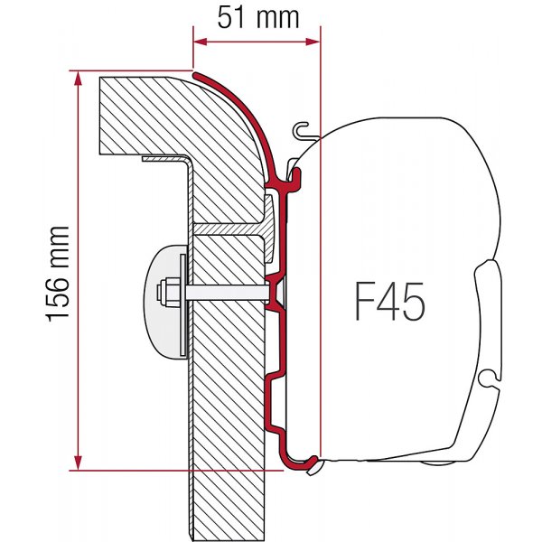 FIAMMA Adapter Kit Bürstner