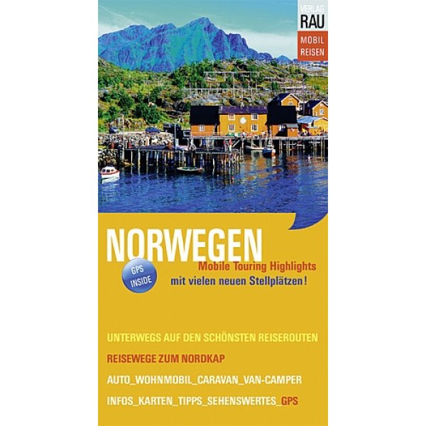 standard Reisebuch aus dem Rau-Verlag Norwegen