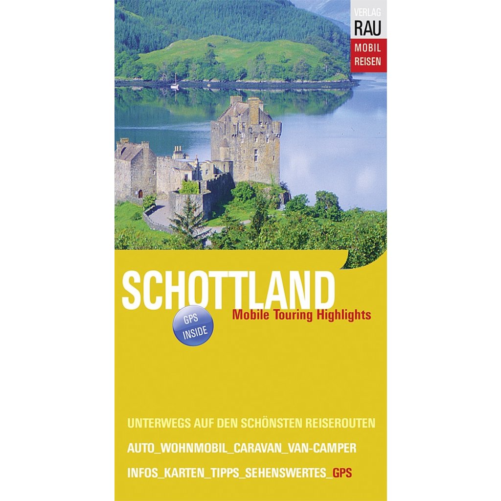 standard Reisebuch aus dem Rau-Verlag Schottland