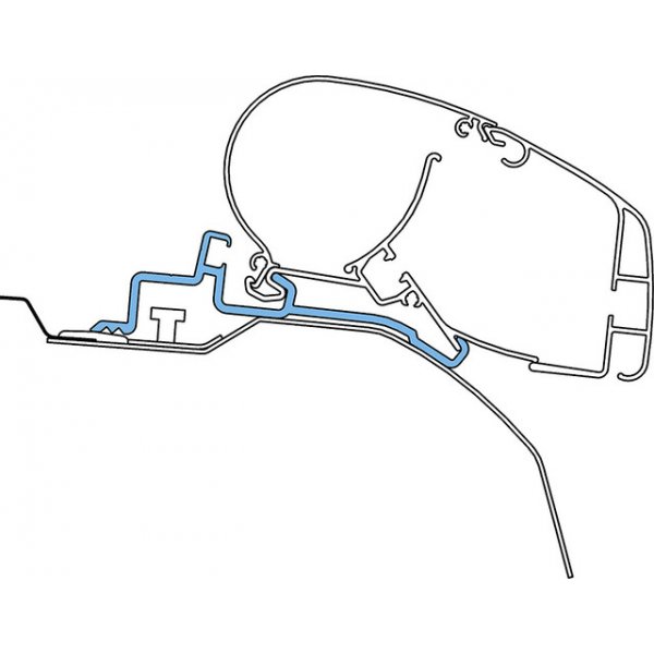 DOMETIC Markisenadapter Dometic PR für Ducato H2 Skyroof