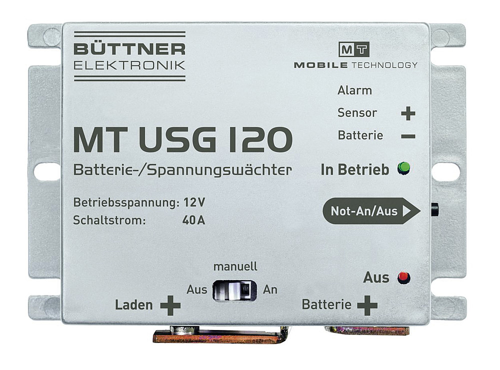 BÜTTNER ELEKTRONIK Batterie-/Spannungswächter MT 120-IQ
