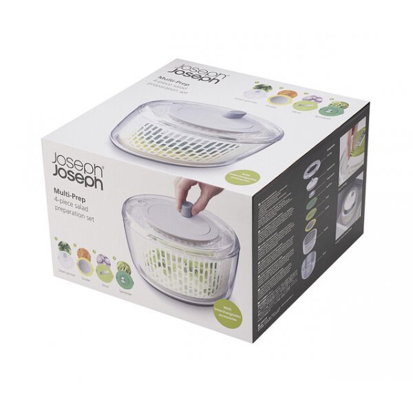 Joseph Joseph 4 in 1 Salatzubereitungs-Set Joseph Joseph