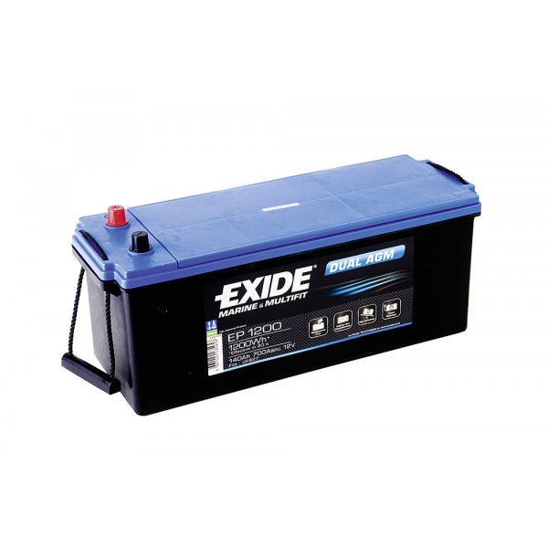 EXIDE Batterie EXIDE Dual AGM EP 1200 140 Ah _K20_