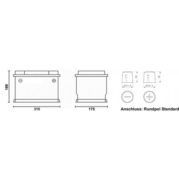 8 V Akku mit BMS 150 A